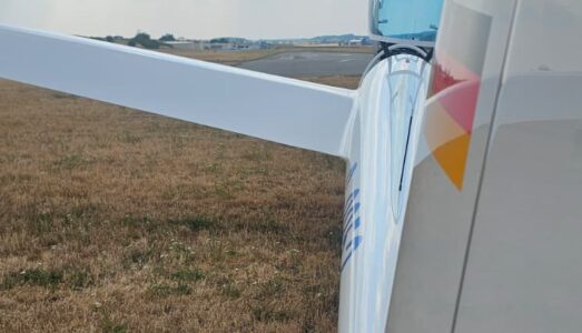 Neues Segelflugzeug
