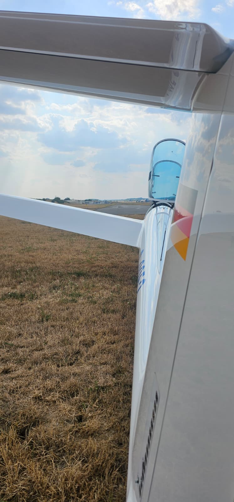 Neues Segelflugzeug